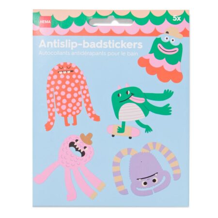 Anti-slip badstickers 5 stuks