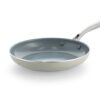 HEMA BK koekenpan Ø24cm keramisch PFAS-vrij beige (beige) | HEMA