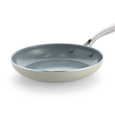 HEMA BK koekenpan Ø24cm keramisch PFAS-vrij beige (beige) | HEMA