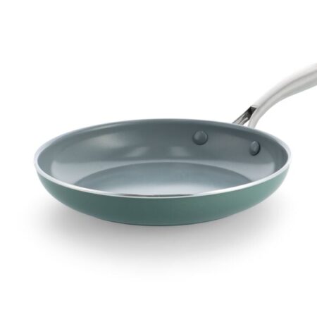 HEMA BK koekenpan Ø24cm keramisch PFAS-vrij groen (groen) | HEMA