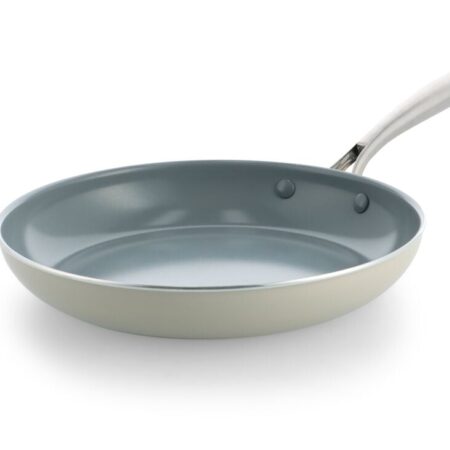 HEMA BK koekenpan Ø28cm keramisch PFAS-vrij beige (beige) | HEMA