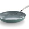 HEMA BK koekenpan Ø28cm keramisch PFAS-vrij groen (groen) | HEMA
