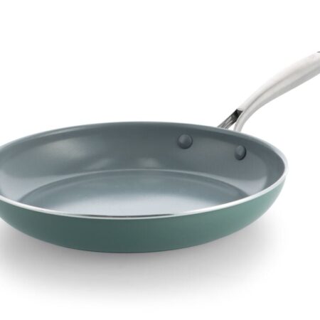 HEMA BK koekenpan Ø28cm keramisch PFAS-vrij groen (groen) | HEMA
