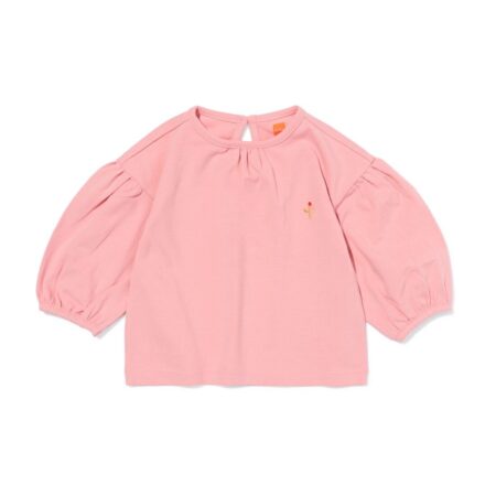 HEMA Baby T-shirt jersey bloemen roze (roze) | HEMA