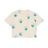 HEMA Baby T-shirt jersey dieren ecru (ecru) | HEMA