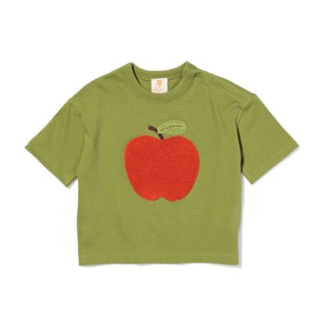 HEMA Baby T-shirt jersey fruit groen (groen) | HEMA