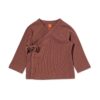 HEMA Baby T-shirt rib bruin (bruin) | HEMA