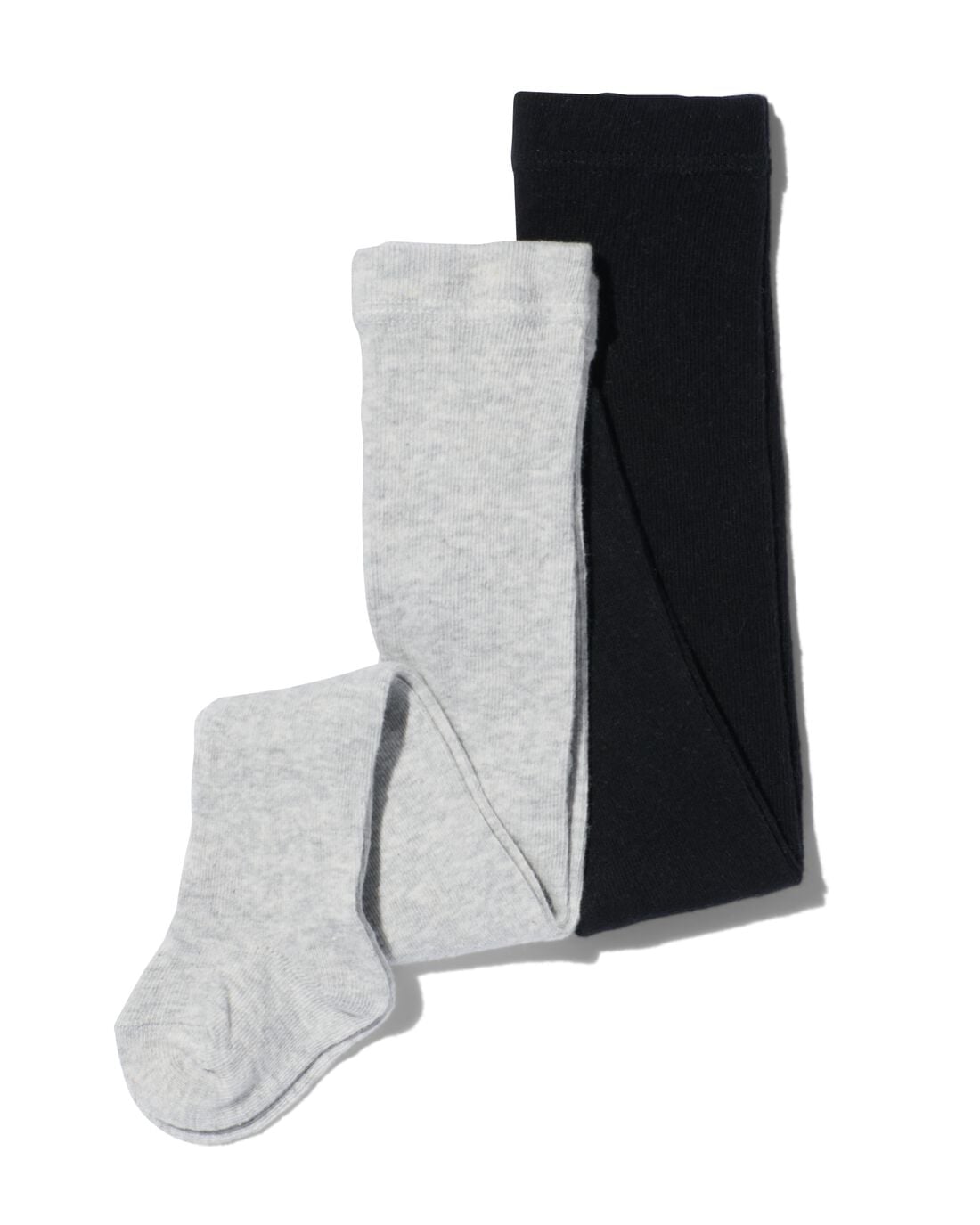 HEMA Baby maillots met katoen - 2 stuks grijsmelange | HEMA