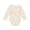 Baby meegroei overslagromper rib radijs beige