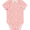 HEMA Baby meegroeiromper bloemen multicolor (multicolor) | HEMA