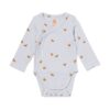 HEMA Baby meegroeiromper rib dieren groen (groen) | HEMA