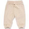HEMA Baby sweatbroek beige (beige) | HEMA