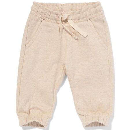 HEMA Baby sweatbroek beige (beige) | HEMA
