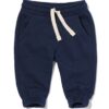 HEMA Baby sweatbroek donkerblauw (donkerblauw) | HEMA