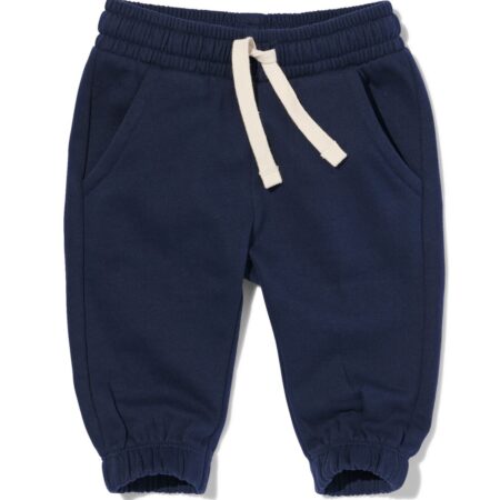 HEMA Baby sweatbroek donkerblauw (donkerblauw) | HEMA