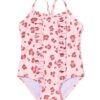 HEMA Babybadpak luipaard roze (roze) | HEMA