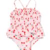 HEMA Babybadpak smock kersen roze (roze) | HEMA