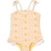 HEMA Babybadpak zwaan geel (geel) | HEMA