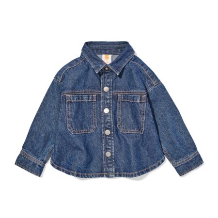 Babyblouse donkerblauw