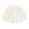 HEMA Babyblouse seersucker ecru (ecru) | HEMA