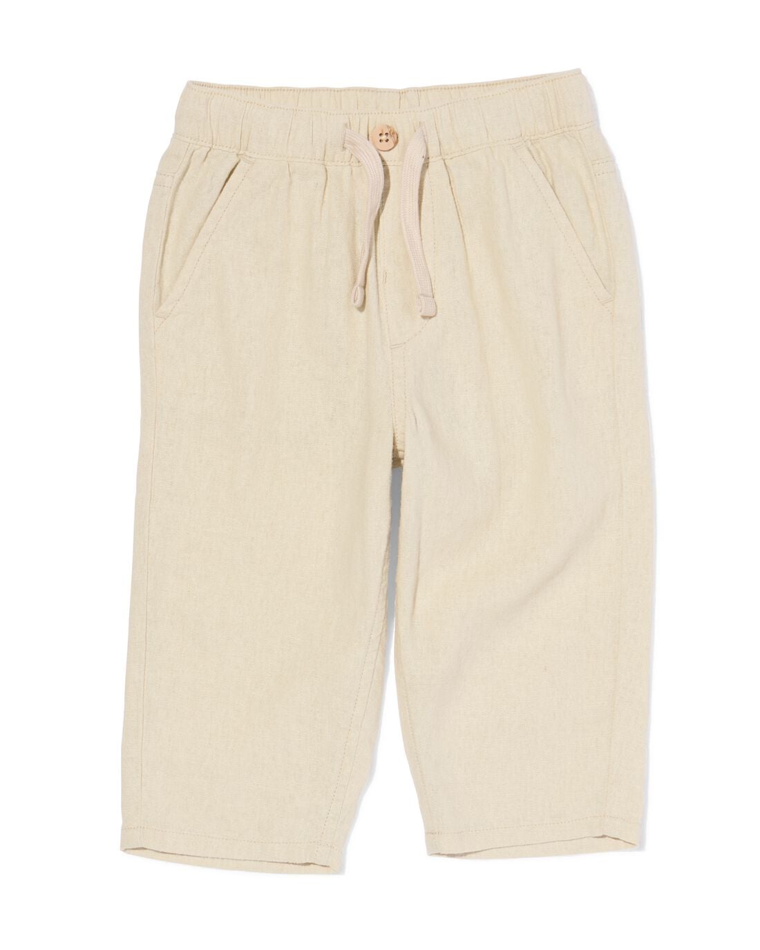 HEMA Babybroek comfy fit zand (zand) | HEMA