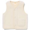 HEMA Babygilet teddy ecru (ecru) | HEMA