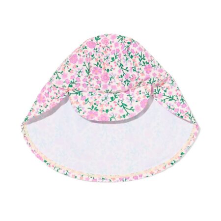 HEMA Babyhoed UPF40+ bloemen multi (multi) | HEMA