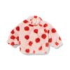 Babyjas bomberjack imitatiebont stippen roze