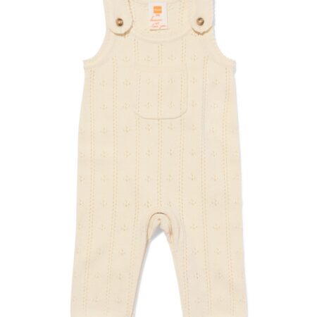 Babyjumpsuit ajour ecru