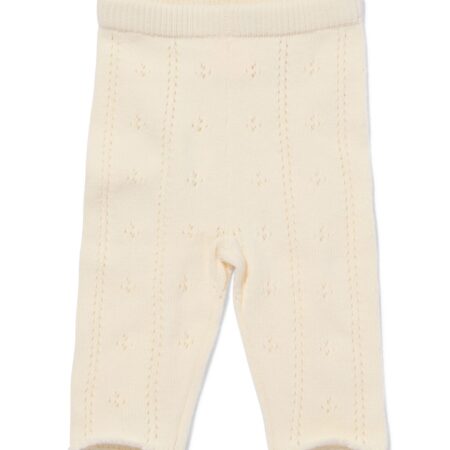 Babylegging aansluitend ajour ecru