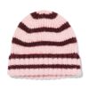 Babymuts strepen roze