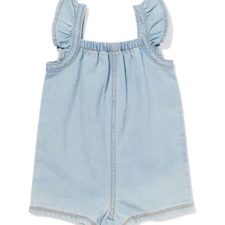HEMA Babyplaysuit denim (denim) | HEMA