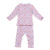 HEMA Babypyjama hartjes lila (lila) | HEMA