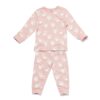 HEMA Babypyjama zwanen lichtroze (lichtroze) | HEMA