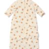 HEMA Babyslaapzak met afneembare mouwen velours 3tog beren naturel (naturel) | HEMA