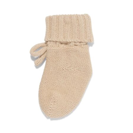HEMA Babysokken gebreid wol beige (beige) | HEMA
