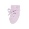 HEMA Babysokken gebreid wol naadloos lila (lila) | HEMA