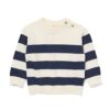Babytrui strepen donkerblauw