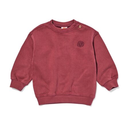 HEMA Babytrui sweatstof bordeauxrood (bordeauxrood) | HEMA