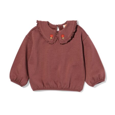HEMA Babytrui sweatstof bruin (bruin) | HEMA