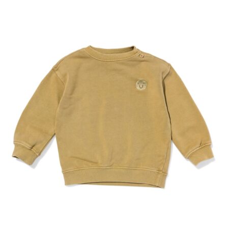 HEMA Babytrui sweatstof groen (groen) | HEMA