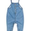 Babytuinbroek denim middenblauw