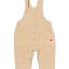 HEMA Babytuinbroek geweven beige (beige) | HEMA