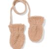 HEMA Babywanten teddy beige (beige) | HEMA