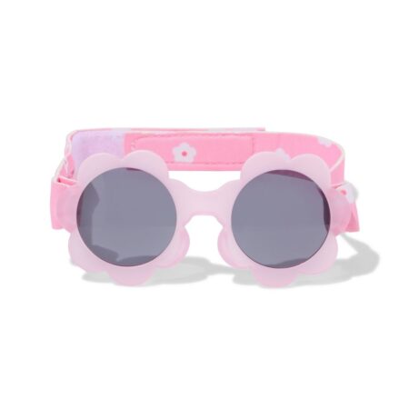 HEMA Babyzonnebril bloemen roze (Pink) | HEMA