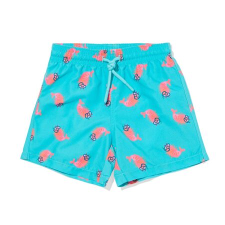 HEMA Babyzwembroek garnalen felblauw (felblauw) | HEMA