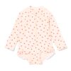 HEMA Babyzwempak hartjes gebroken wit (gebroken wit) | HEMA