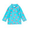 HEMA Babyzwemshirt UPF40+ garnalen felblauw (felblauw) | HEMA