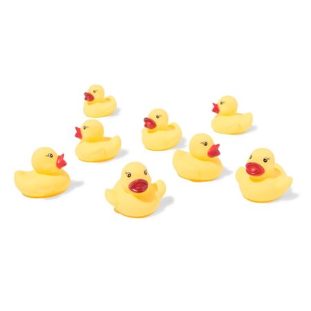 HEMA Badeendjes geel - 8 stuks | HEMA