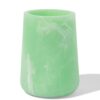 HEMA Badkamer beker 10x⌀8cm epoxy marmerlook groen (groen) | HEMA